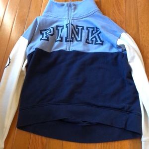 “Pink” brand sweatshirt.